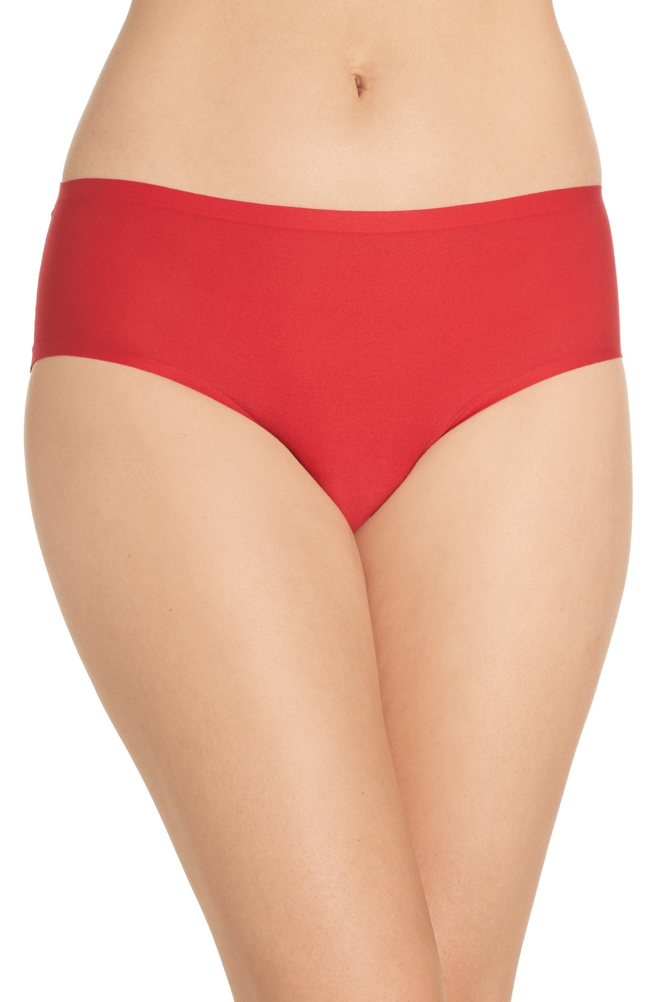 Chantelle Soft Stretch Hipster -O/S - Poppy Red - C26440