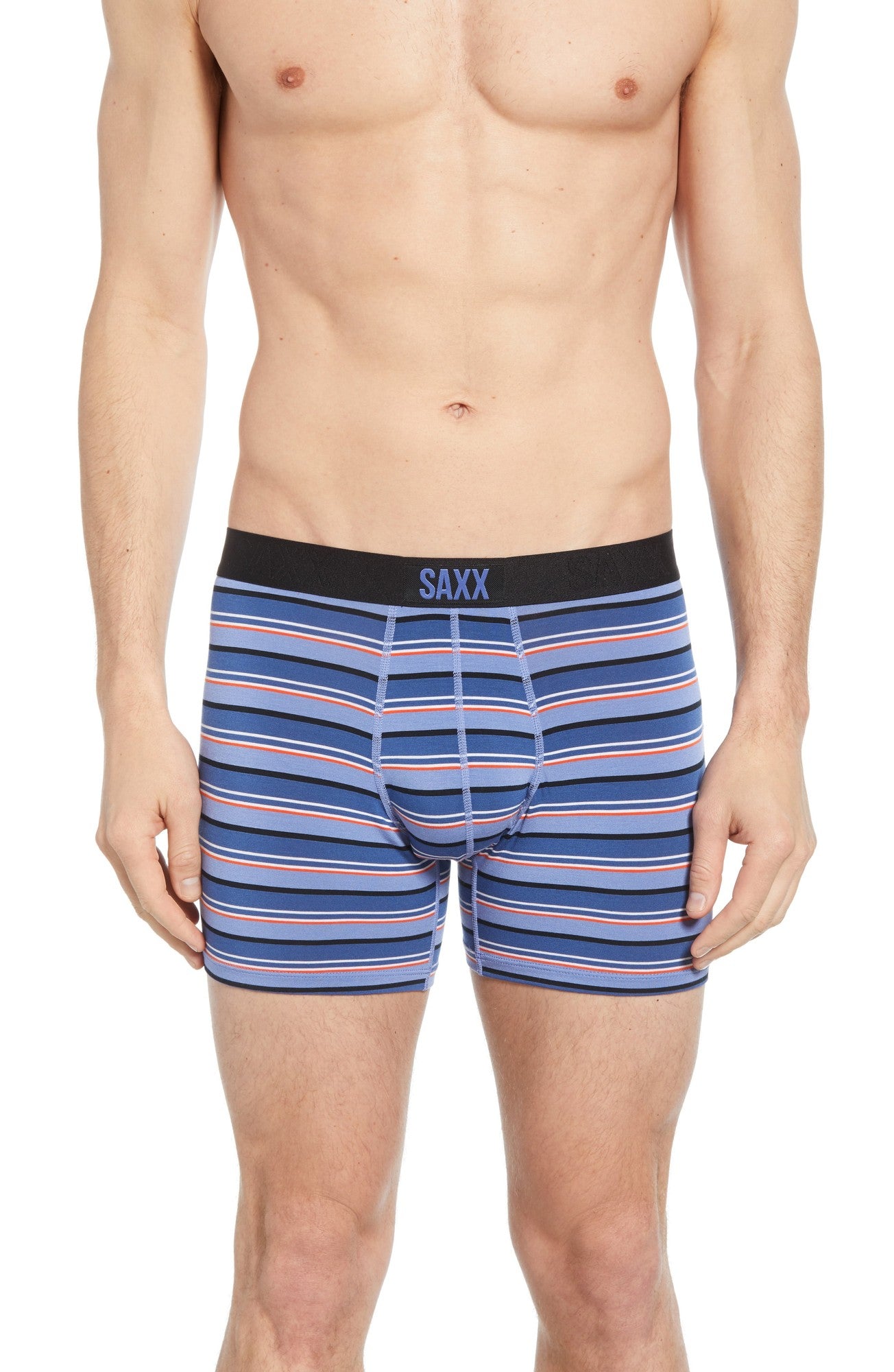 Saxx Apparel Vibe - Purple Coast Striped - S - SXSM35 PCO