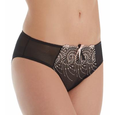 Fit Fully Yours Nicole Bikini Panty Black Rose Gold - Medium - U2272