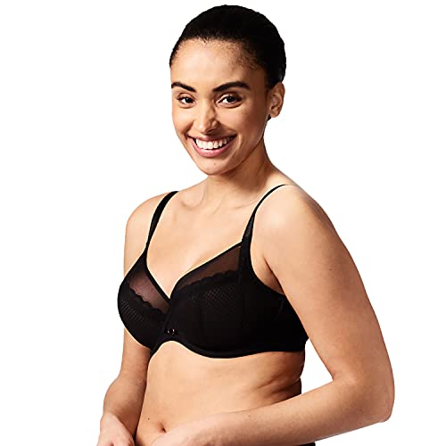 Chantelle Belle Lightweight Plunge Bra- Black - C10IND
