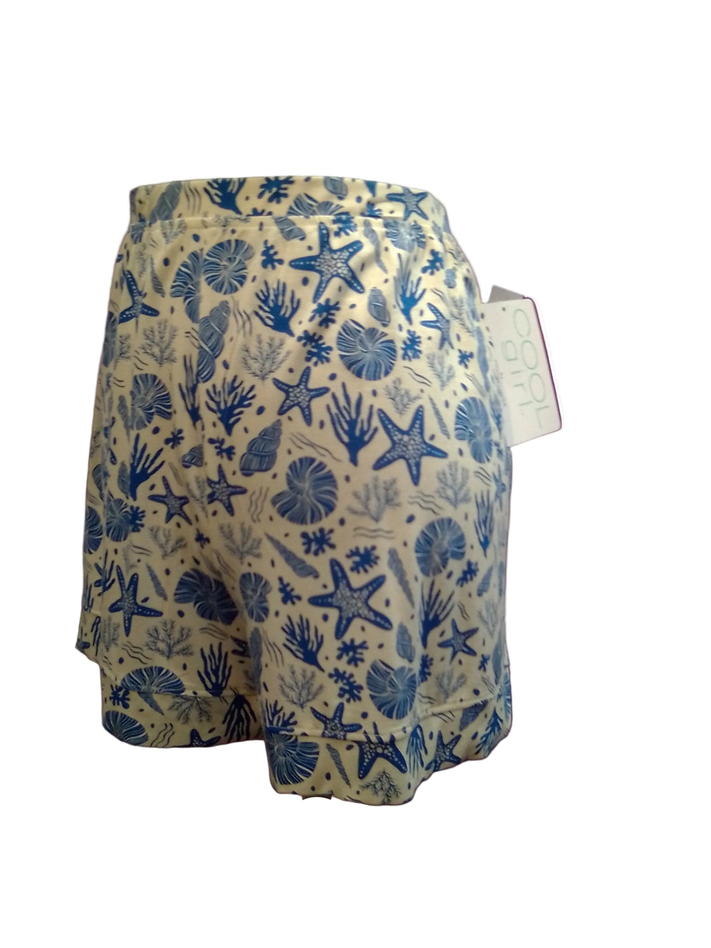 Cool Girl Sleep Short - Sealife - XL - C120401