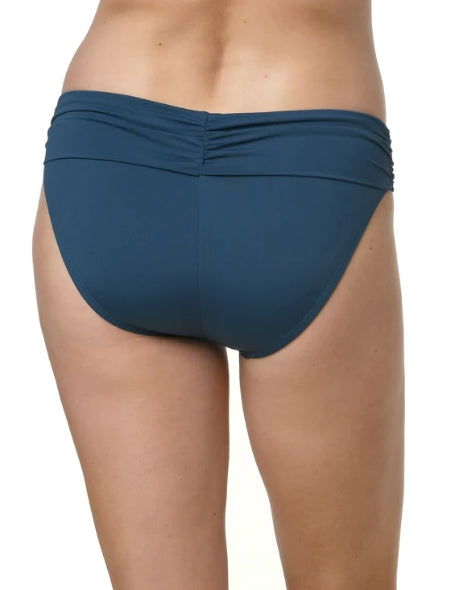 Jantzen Foldover Hipster Swim Bottoms - Azure - JZ21001H