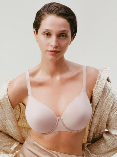 Chantelle Comfort Chic Full Coverage T- Shirt Bra - Nude Rose - C18J60