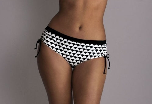 Anita, Rosa Faia Ebru Swim Bottom - Black/White - Size 14 - M2 8755-0