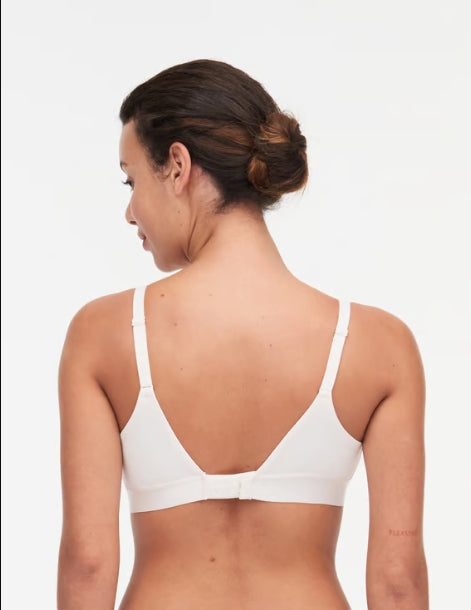 Chantelle Easy Feel Norah Lace wireless bra - 36F - White - C13F80 010