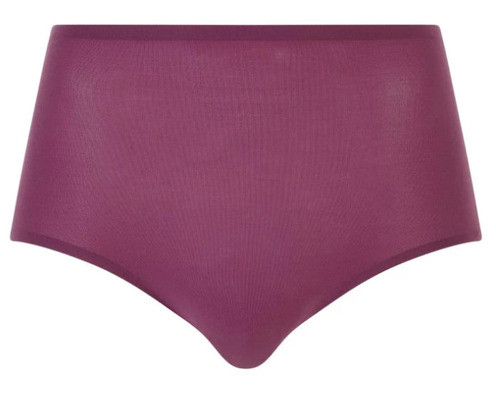 Chantelle SoftStretch High-Waist Plus Size Full Brief - Tannin - C11370