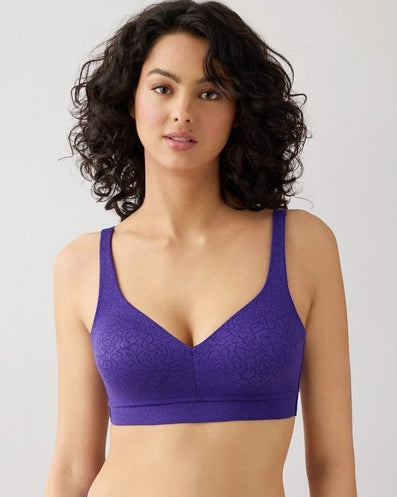 Wacoal Inside Job Wire Free Bra - Purple Indigo - 852345-566