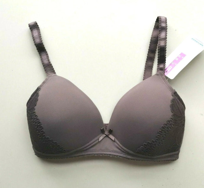 Naturana Non-Wired Padded Bra -Brown - 5265