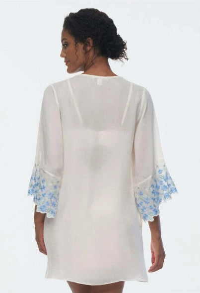 Rya Collection FLOWER CHILD Sleep Shirt -Cream - M/L- 509