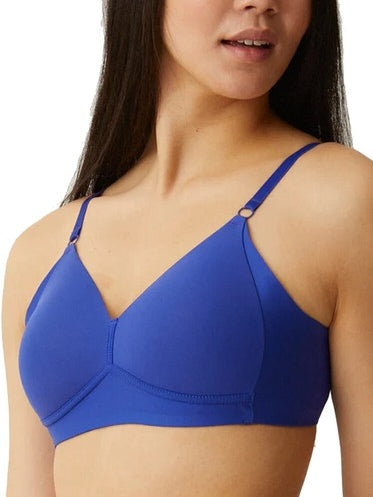 Naturana Side Smoother Non-Wired Bra - Indigo Blue - 5232 226