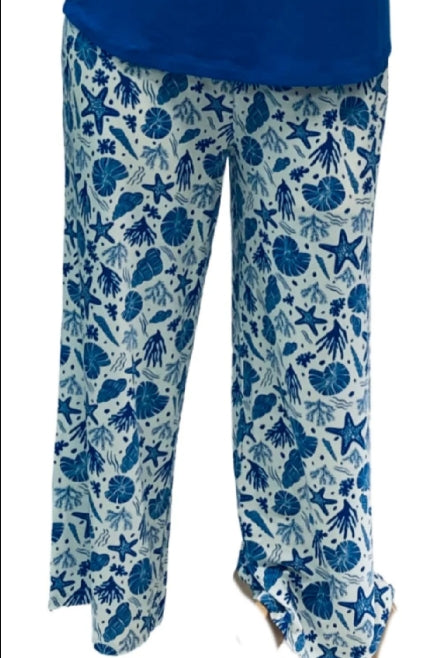 Cool Girl Vacay Ready Capri - Sealife - C221302