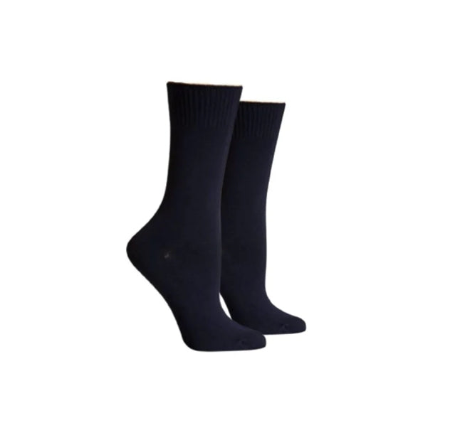 McGregor Woman's Combed Cotton Crew Socks - Black - MGW201DR39002