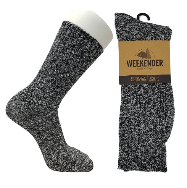McGregor's Weekender Woman's cotton ribbed socks - Black Multi - MGW201CC52006