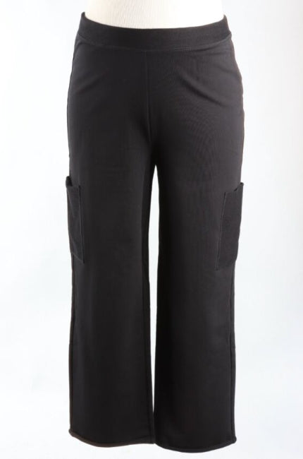Escape Pocket Flood Pant Terry - Black - 60113