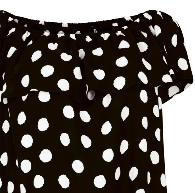 Rosa Faia Brava Polka Dot Dress - M - M3 8130