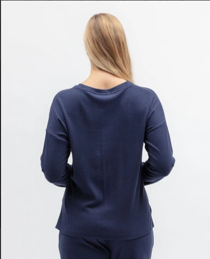 Cyberjammies Celestial Nights Slouch Ribbed Jersey Pajama Top C-5620