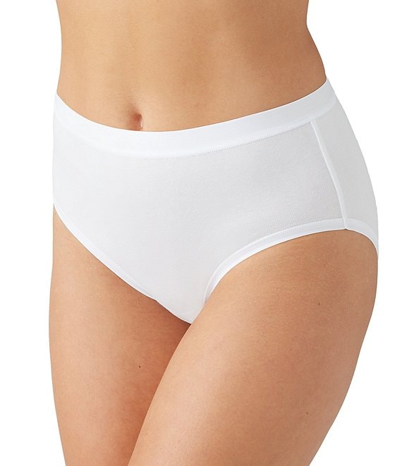 Wacoal Understated Cotton Full Brief - White - 875362