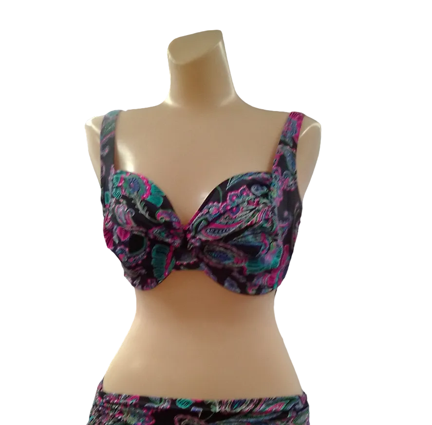 Anita, Rosa Faia Hermine Bikini Top - 36G - Black - M5 8744-1