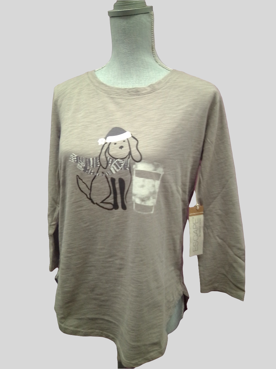 Escape High-Low Latte Puppy - FOG