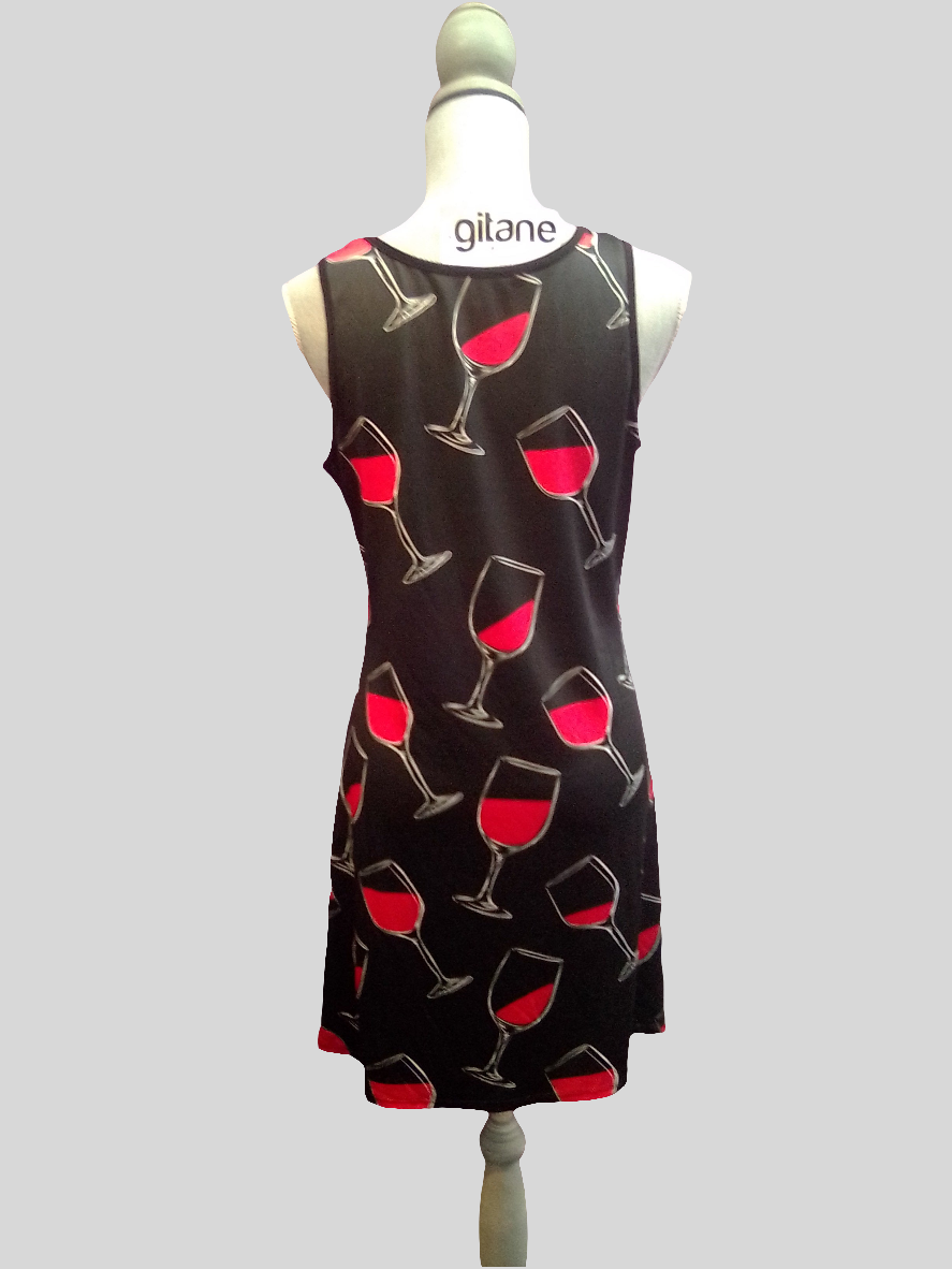 Gitane Round Neck Cami Mini Dress