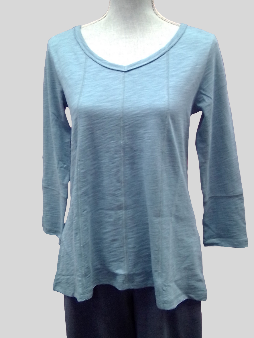 Escape Freedom V Neck - Indigo