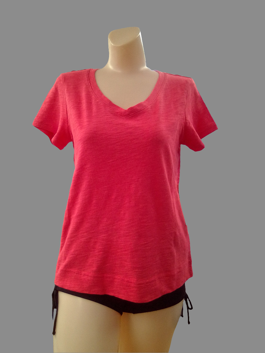 Escape Cotton T-Shirt - Red - XS - 10000