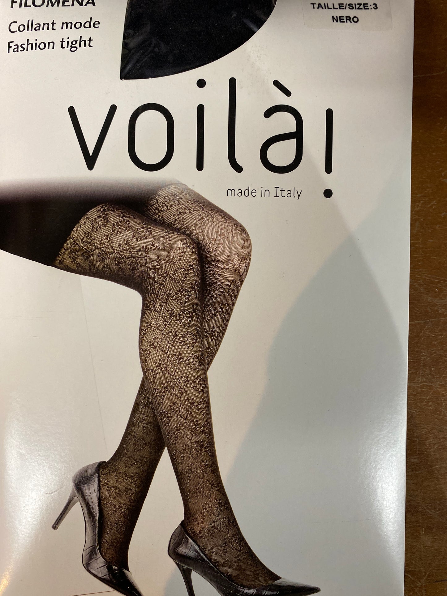 Voilà Filomena Fashion Tights - Nero