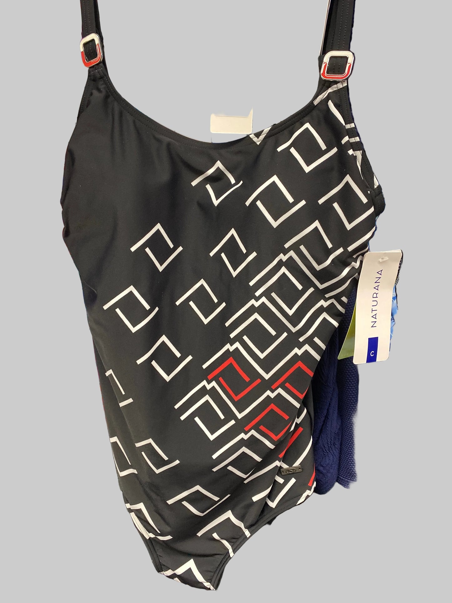 Naturana Geometric One-Piece Swimsuit - 40C - 73394