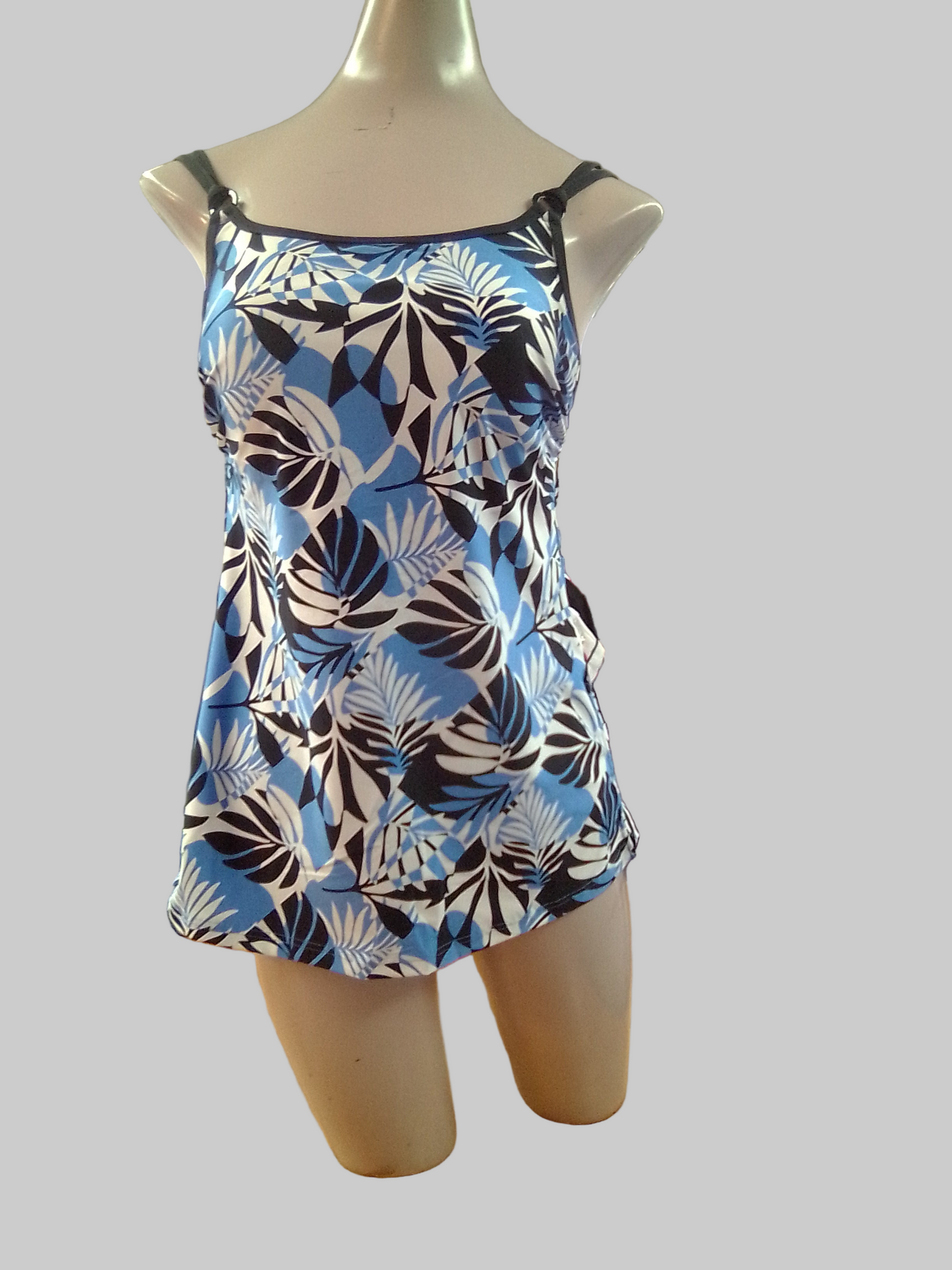 Anita Care, Alassio Mastectomy tankini top in Dream Blue