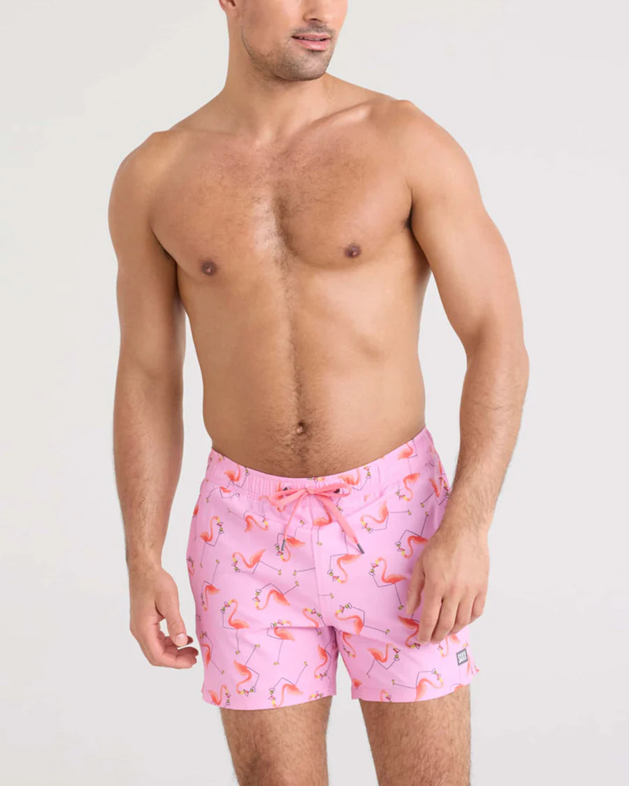SAXX Oh Buoy 2N1 Volley 5" Swim Shorts - SXSW03L