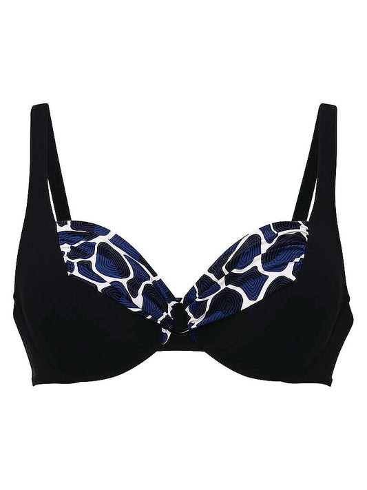 Anita Damen Bikini Top Dark Blue