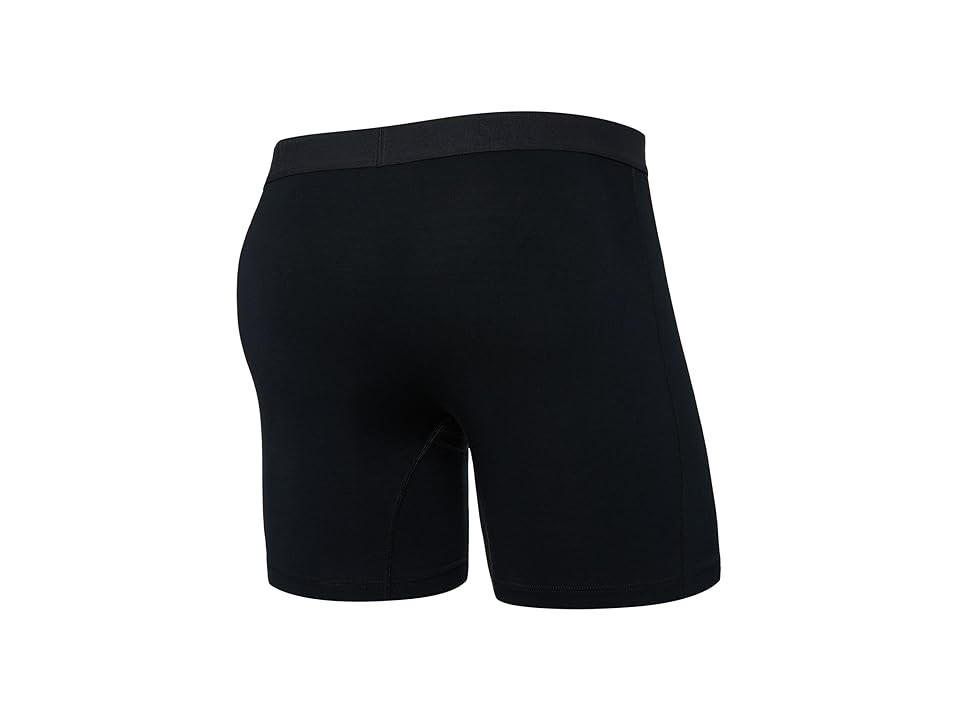 SAXX Black Vibe Xtra Super Soft Boxer Brief Fly -SXVX24F-BLK