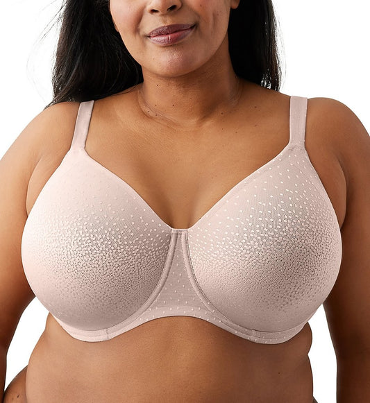 Wacoal Back Appeal Underwire and T-Shirt Bra - Rose Dust - 855403-253