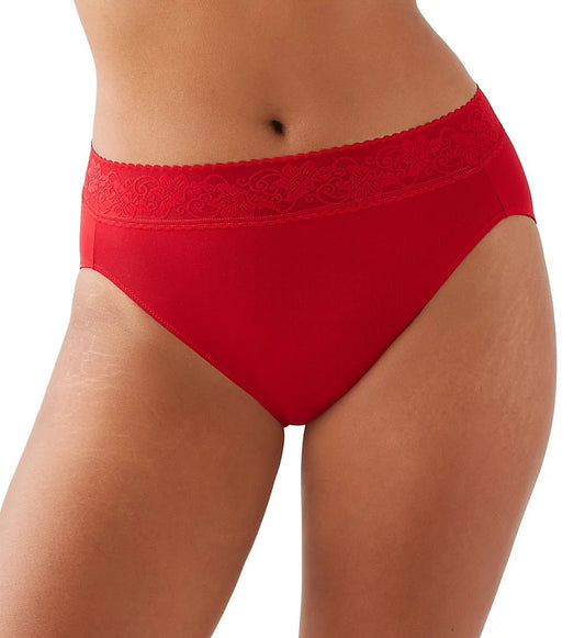 Wacoal Comfort Touch High Cut Brief - Equestrian Red - 871353 623