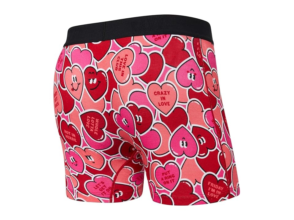 SAXX UNDERWEAR Vibe Boxer Briefs SM Super Soft Whole Lotta Love