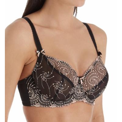 Fit Fully Yours Sheer Lace Bra - Black - B2271