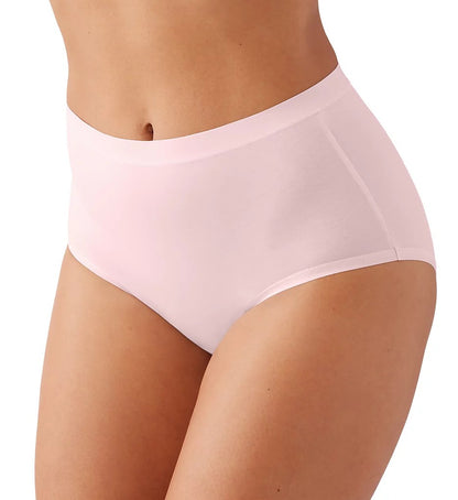Wacoal Understated Cotton Full Briefs - Ballet Slipper - 875362 684