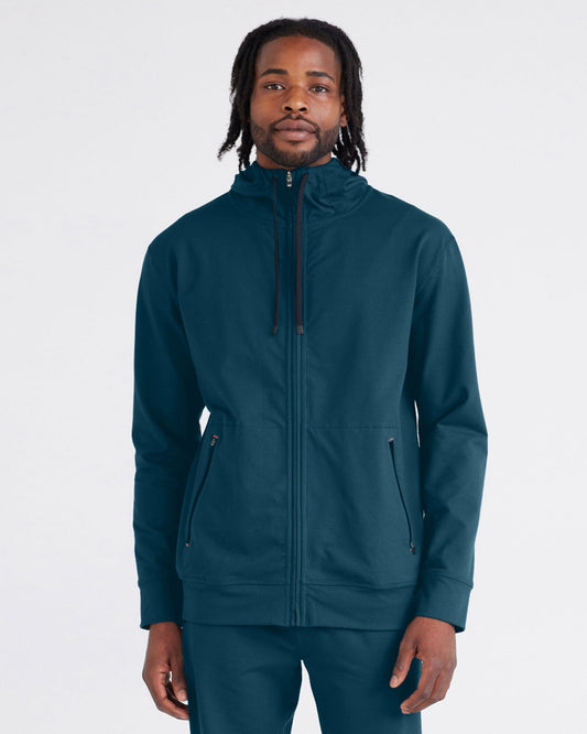 SAXX Trailzer Men's Full Zip Hoodie - Storm -  SXHZ62 STO