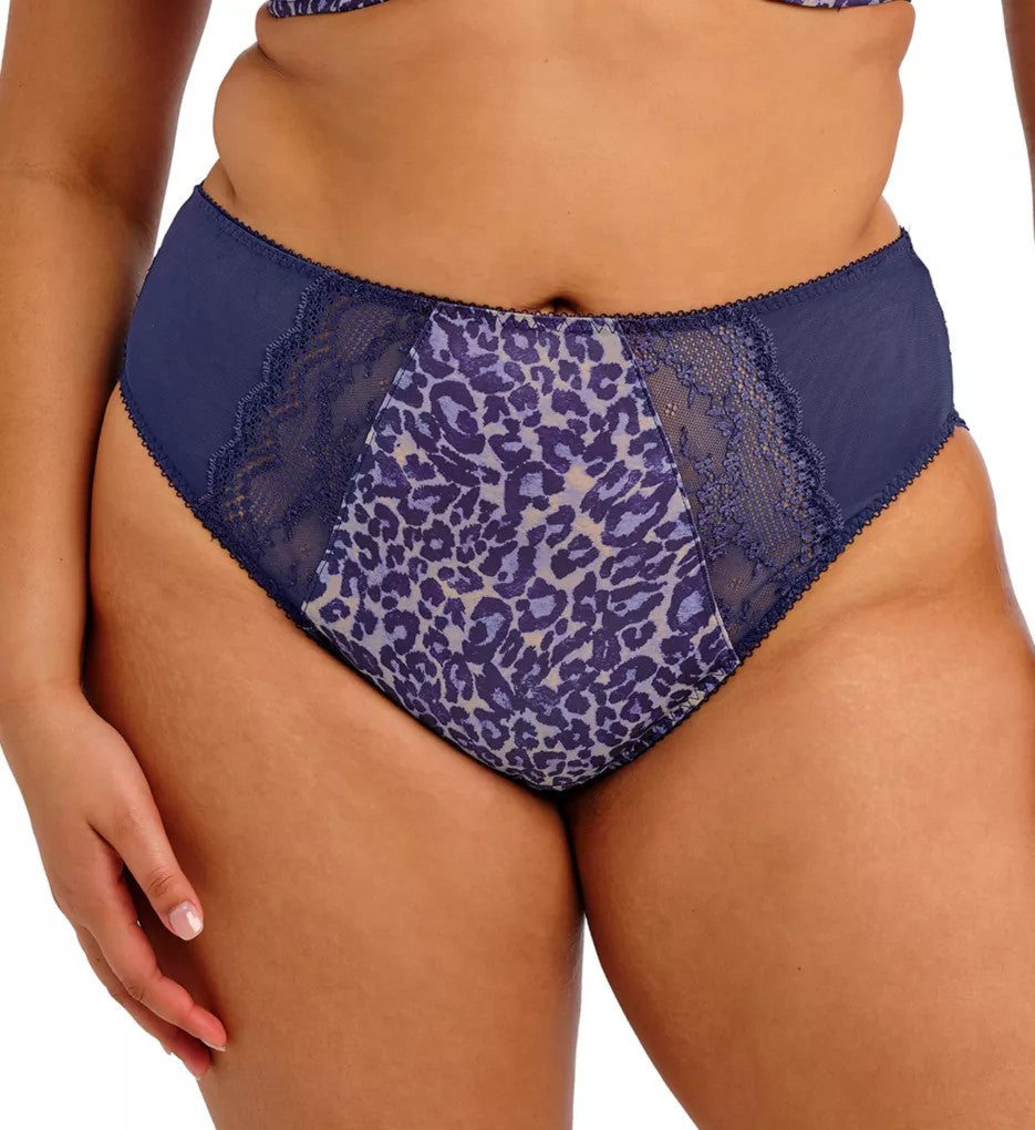 Elomi Lucie High Leg Brief Panty - Midnight - EL4498 MIH