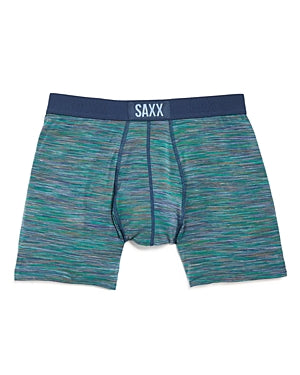 SAXX Vibe Boxer Briefs - Dark Denim Space Dye - S - SXBM35 DSD