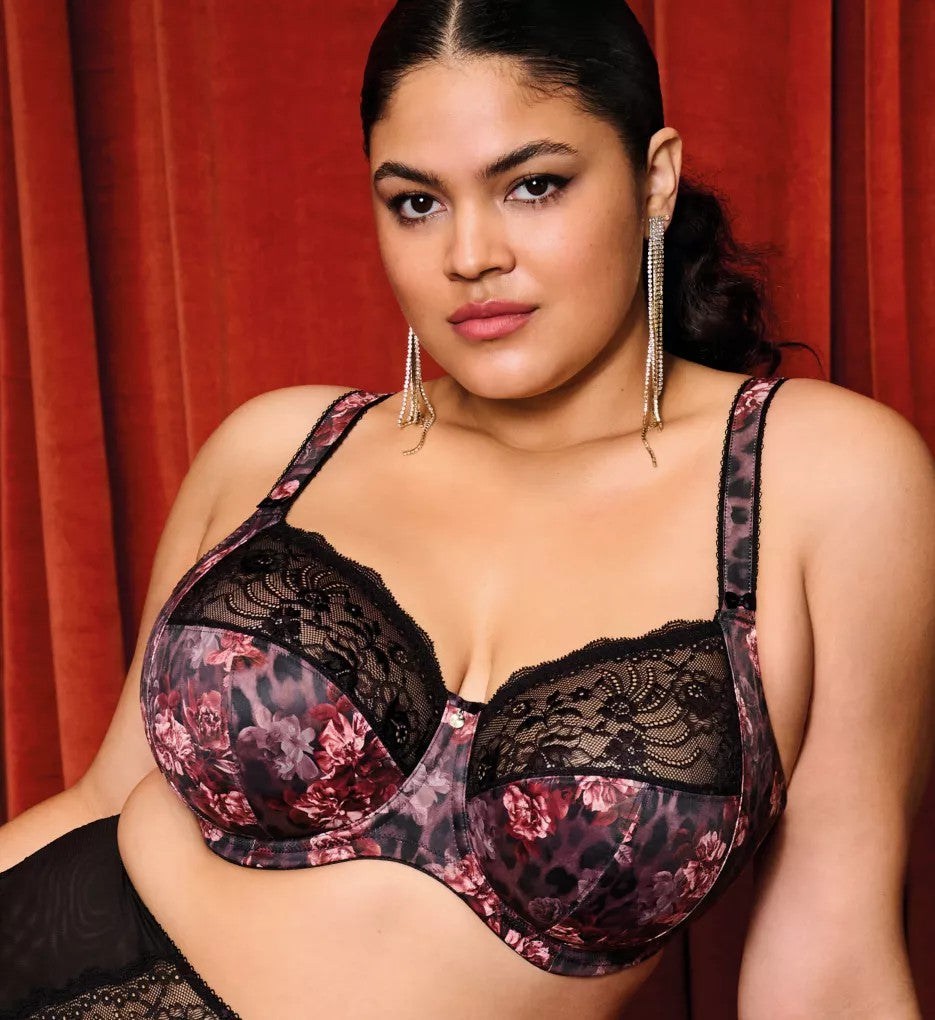 Elomi Morgan Underwire Bra - 40G - Dark Romance - EL4110 GAN