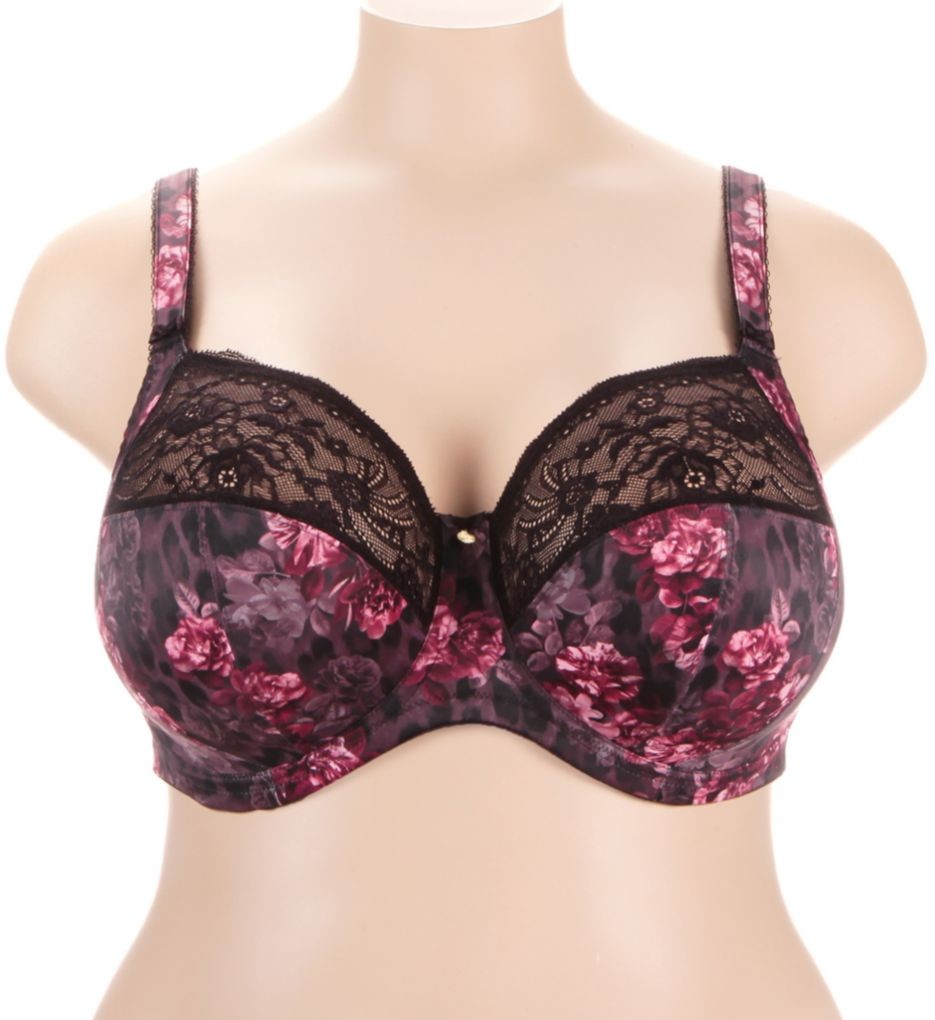 Elomi Morgan Underwire Bra - 40G - Dark Romance - EL4110 GAN