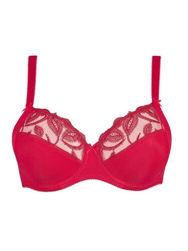 Felina Choice Underwire Bra - 38C - Red - 205208 518