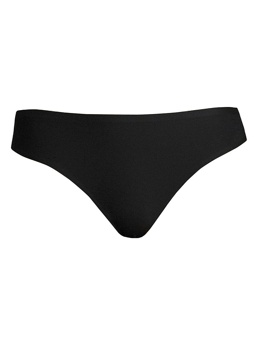 Chantelle Black Seamless Thong - One-Size - Black - C26490