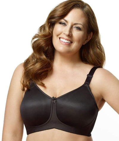 Elila Molded Spacer Underwire Bra - Black - 2411