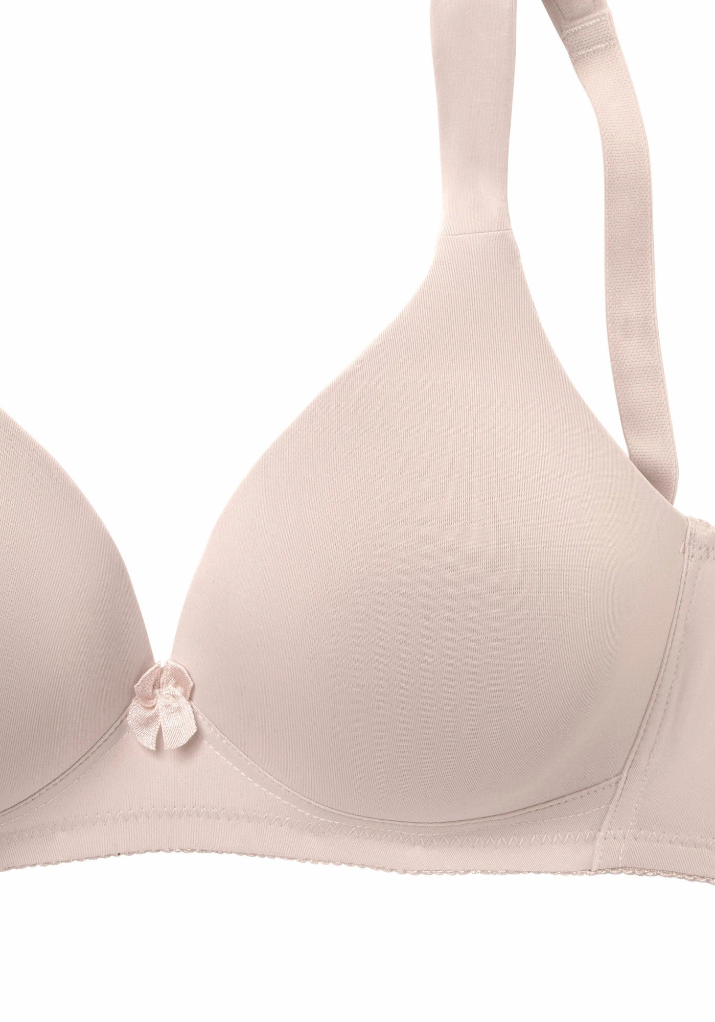 Naturana Padded T-Shirt Bra - Light Beige - 36D - 5266