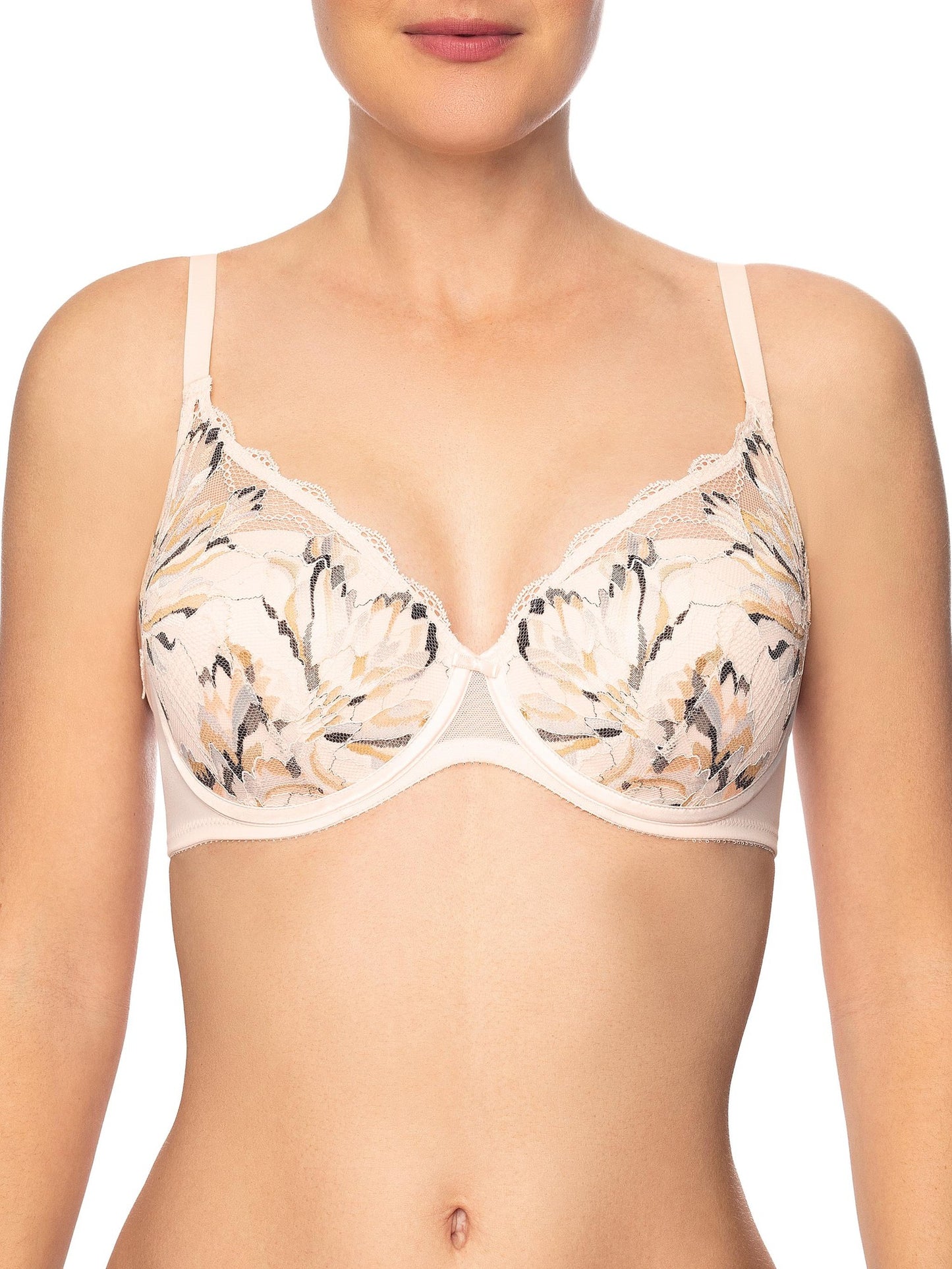 Felina Conturelle Bloomy Days Soft Cup Bra-Porcelain Rose - 807852 528