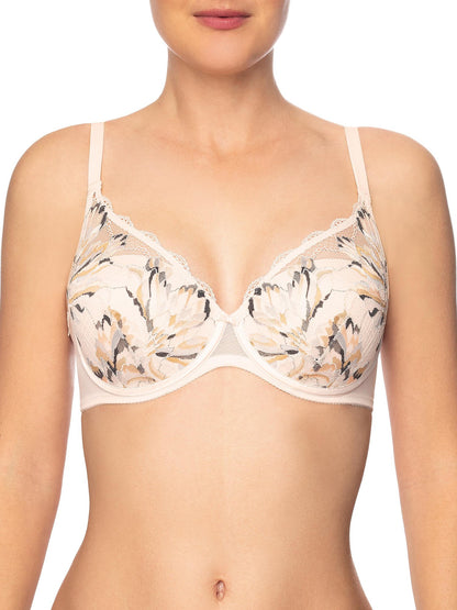 Felina Conturelle Bloomy Days Soft Cup Bra-Porcelain Rose - 807852 528