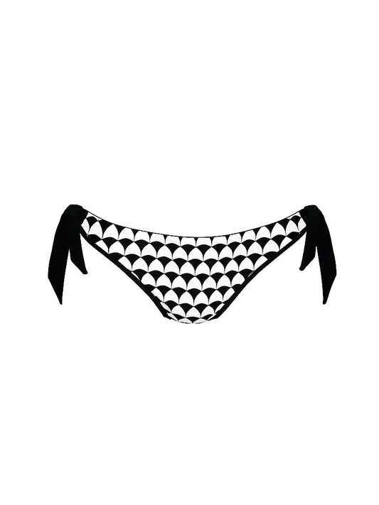 Anita Reversible Damen Bikinihose - Schwarz/Weiss