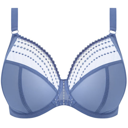 Elomi Matilda Underwire Plunge Bra 42J - Lunar Blue - EL8900 LUE